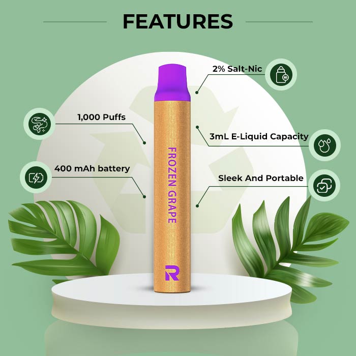 Air-Nano-frozen-grape-eco-friendly-disposable-pod