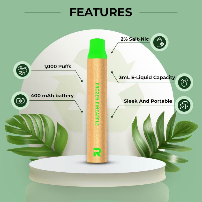Air-Nano-frozen-pineapple-eco-disposable-pen