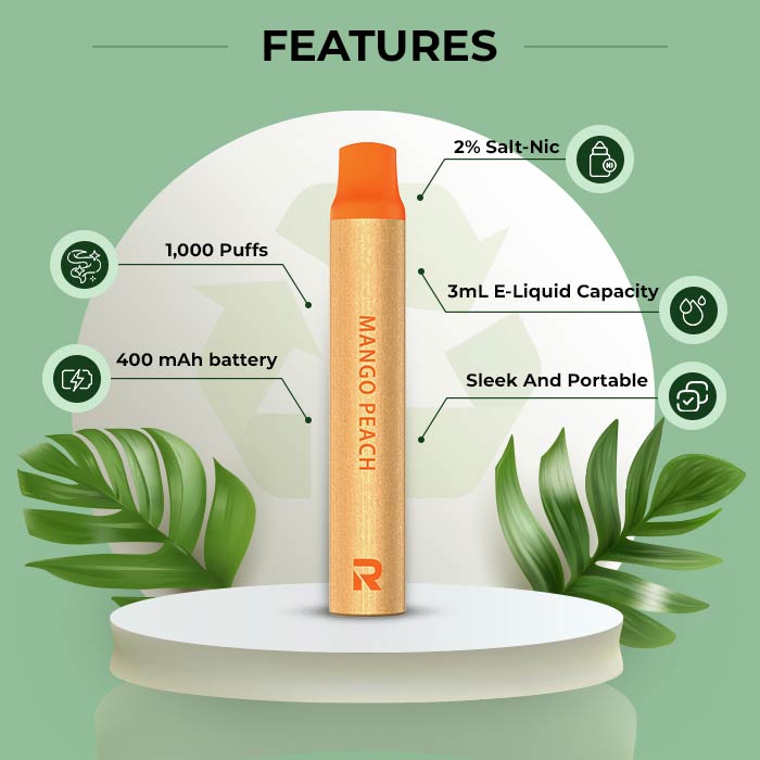 Air-Nano-mango-peach-nicotine-disposable-eco-vape-pen