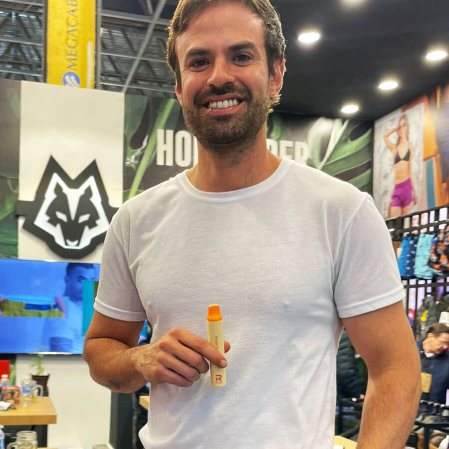 Air Plus Mango Peach Eco Friendly Disposbale Vape