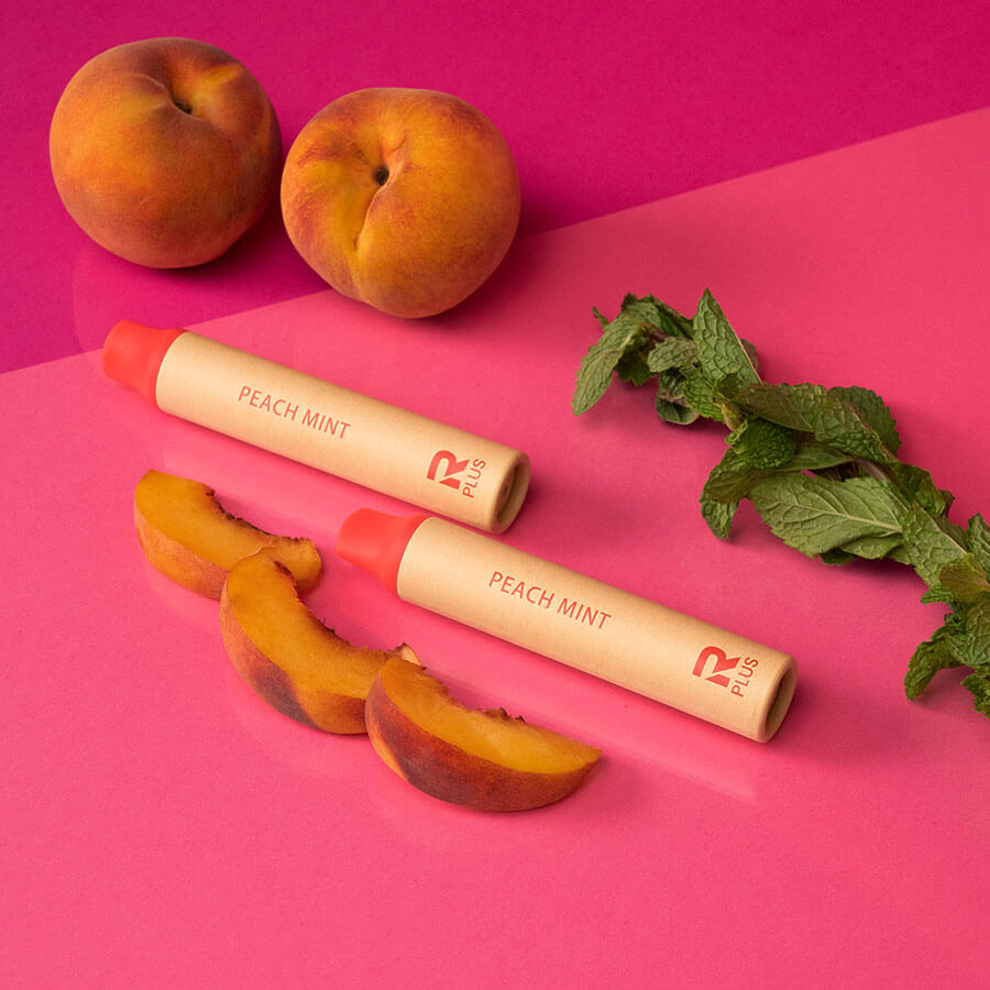 AIr Plus  Peach Mint Eco Friendly Disposable Vape Pen