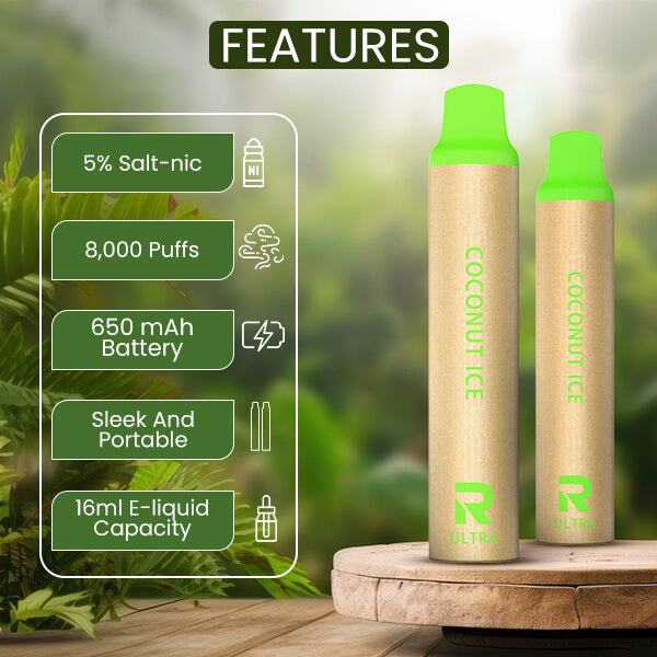 Air Ultra Coconut Ice Eco Disposable Vape