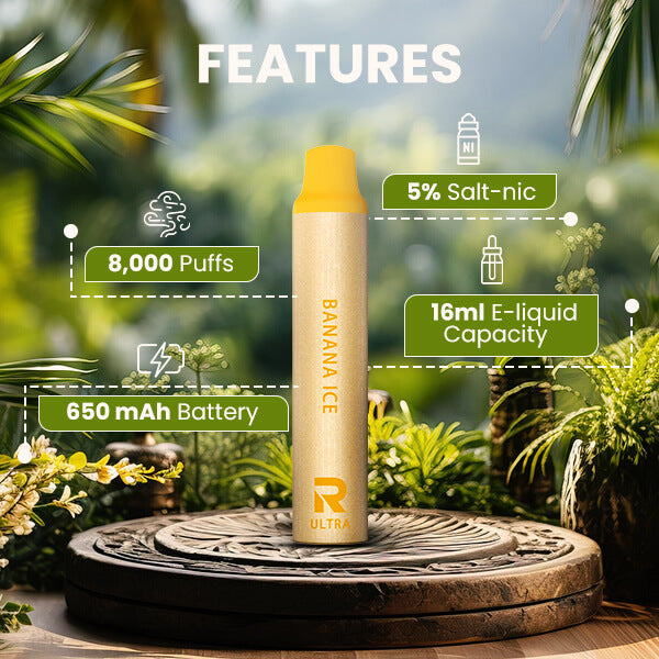 Air Ultra Banana Ice Eco Disposable Vape Pen