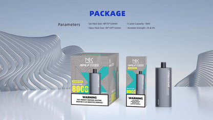 Maskking Vape Apex 8,000 Puffs