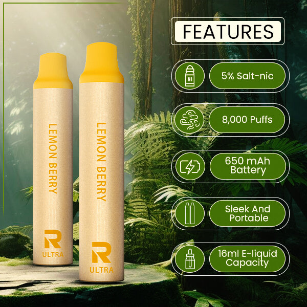 Air Ultra Lemon Berry Eco Disposable Vape Pen