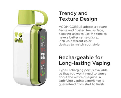 Voom Cobble 20,000 puffs Disposable Vape