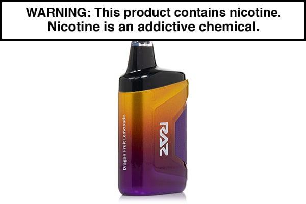 RAZ CA6000 DISPOSABLE VAPE - 6000 PUFFS