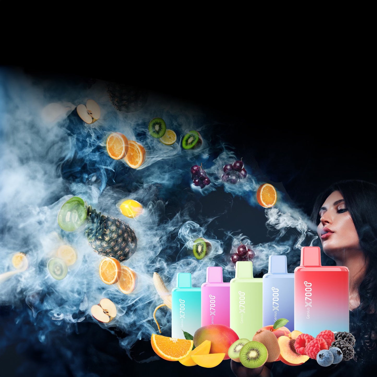 Selected Vibe Genius Vape X7000 Puffs Disposable
