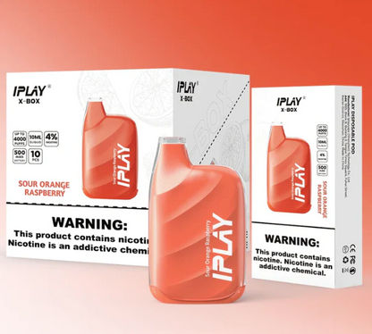 Iplay Box Sour Orange Raspberry