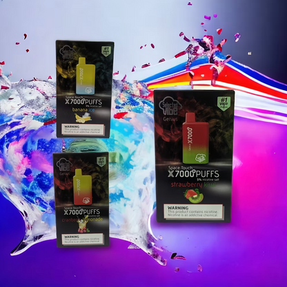 Selected Vibe Genius Vape X7000 Puffs Disposable
