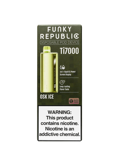 Funky Republic Ti7000 Disposable Vape