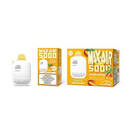 Hyppe Max Air 5000 Disposable Vape 5% Nic
