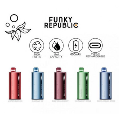 Funky Republic Ti7000 Disposable Vape