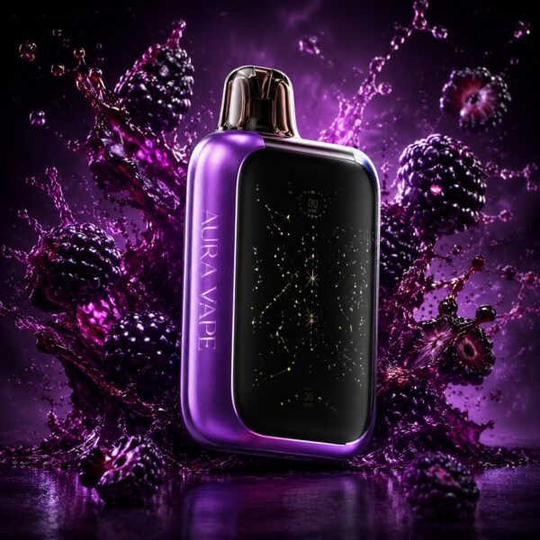 Aura Vape X40000 disposable vape in Blackberry B-Burst