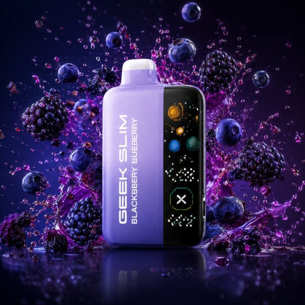 Geek Slim 40K disposable vape in Blackberry Blueberry