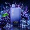Vibe Genius X8000 disposable vape in Grape Ice
