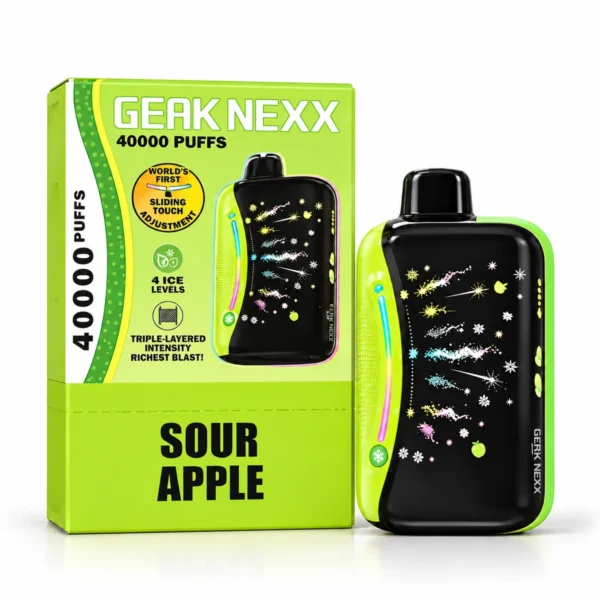 Geak Nexx 40K disposable vape - Sour Apple