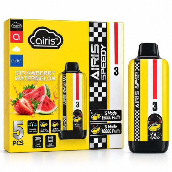 Airis Speedy 15000 Strawberry Watermelon disposable vape