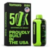 Tomoro D20 50K disposable vape - Watermelon Smash